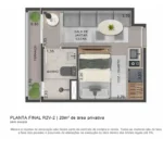 Planta 20m²